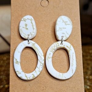 Polymer clay earrings